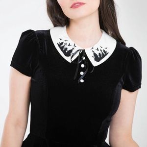 Hell Bunny Velvet Graveyard Mini Dress 🖤